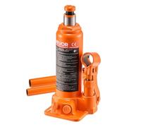 VEVOR Hydraulic Bottle Jack, 4 Ton (8818.4 lbs) Capacity, 7.3-13.8 Inch Lifting Range, Heavy Duty Welded Bottle Jack for Car, SUV, Pickup, Auto Repair, House Lift and Agricultural Equipment, Orange
