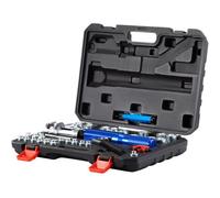 Vevor Hydraulic Flaring Tool Kit, 45 Degree Double Flaring Tool, Brake Repair Brake Flaring Tools For 3/16"-1/2"
