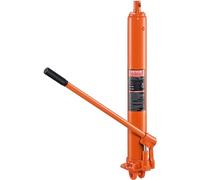 VEVOR Hydraulic Long Ram Jack, 3 Ton Engine Hoist Cylinder with Single Piston Pump And Clevis Base, For Engine Lift Hoists, Garage/Shop Cranes, Mechanical, Farm