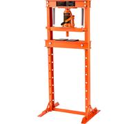 VEVOR Hydraulic Shop Press 12 Ton with Press Plates H-Frame Benchtop Press Stand