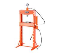 VEVOR ZX0901 Item 30T 30 T H-Frame Pneumatic Shop Plate & Triangular Support, Stable Garage Floor Adjustable Hydraulic Press with Relief Valve, Fit for Bending & Straightening