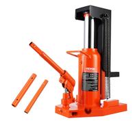 VEVOR Hydraulic Toe Jack, 10 Ton On Toe Toe Jack Lift, 20 Ton On Top Lift Capacity Machine Jack, 1.2-7.5 in Toe Height, 12.6-18.9 in Top Height, Air Hydraulic Claw Jack for Machinery, Industry