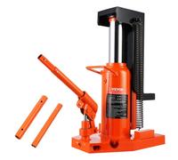 VEVOR Hydraulic Toe Jack, 5 Ton/4536 kg On Toe Toe Jack Lift, 10 Ton/9072 kg On Top Lift Capacity Machine Jack, 0.8-6.8 in/2-17.3 cm Toe Height, 11.3-