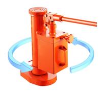 VEVOR Hydraulic Toe Jack, 5 Ton On Toe Toe Jack Lift, 10 Ton On Top Lift Capacity Machine Jack, 1.0-9.1 in Toe Height, 14.6-22.4 in Top Height, 360° R
