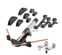 VEVOR Hydraulic Tubing Bender Kit, 1/4 to 7/8 Inch, Copper Tube Pipe Bender, Forward/Reverse HVAC Bending Tool Set, with 7 Aluminium Alloy Dies, for HVAC Air Conditioning Refrigeration Auto Repair