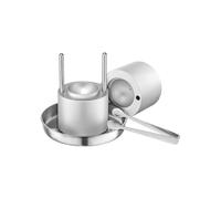 VEVOR Ice Ball Press, 2.1" Ice Ball Maker, Aviation Aluminum Ice Ball Press Kit for 53mm Ice Sphere, Ice Press with Tong and Drip Tray, for Whiskey, Cocktail, Bourbon, Scot on Party & Holiday
