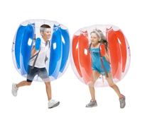 VEVOR Inflatable Bumper Balls 2-Pack 3FT/0.9M Body Sumo Zorb Balls for Kids & Teens Durable PVC Human Hamster Bubble Balls for Outdoor Team Gaming P