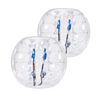 VEVOR Inflatable Bumper Balls 2-Pack, 4FT/1.2M Body Sumo Zorb Balls for Teen, 0.8mm Thick PVC Human Hamster Bubble for Outdoor Team Gaming Play, Bumper Bopper Toys for Garden, Yard, Park