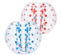 VEVOR Inflatable Bumper Balls 2-Pack, 5FT/1.5M Body Sumo Zorb Balls for Teen & Adult, 0.8mm Thick PVC Human Hamster Bubble Balls for Outdoor Team Gaming Play, Bumper Bopper Toys for Garden, Yard, Park