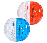 VEVOR Inflatable Bumper Balls 2-Pack, 5FT/1.5M Body Sumo Zorb Balls for Teen & Adult, 0.8mm Thick PVC Human Hamster Bubble for Outdoor Team Gaming Play, Bumper Bopper Toys for Garden, Yard, Park