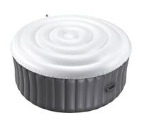 VEVOR Inflatable Hot Tub Cover, 5.4 Ft / 164.5 cm Round Hot Tub Cover Protector, Insulated Spa Covers for Inflatable Hottub, Weatherproof and Waterproof Energy Saving Lid for Outdoor Use, White