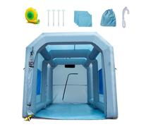 VEVOR Inflatable Spray Booth Car Paint Tent 13x10x9ft Filter System Blower 950W