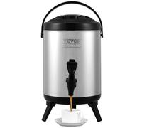 VEVOR Insulated Hot and Cold Beverage Dispenser Server 1.5Gallon Stainless Steel