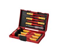 VEVOR Insulated Screwdriver Set, 13-Piece Professional Electrical Screwdriver Set, 1000V Insulated Electrician Tool Set, with Magnetic Phillips Slotted Pozi Torx Tips, Screwdrivers, for Electricians