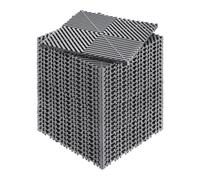 VEVOR Interlocking Drainage Mat, 12” x 12” Modular Interlocking Cushion, 24 Pcs Splicing Drainage Mats, Non-Slip Gray PP Drainage Floor Tile and Showe