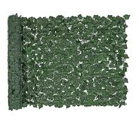 VEVOR Ivy Privacy Fence, 1 x 2.5 m Artificial Green Wall Screen, Greenery Ivy Fence with Strengthened Joint, Faux Hedges Vine Leaf Decoration for Outdoor Garden, Yard, Balcony, Patio Decor