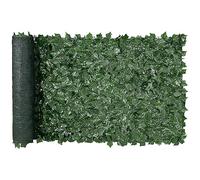 VEVOR Ivy Privacy Fence, 990 x 2490 mm Artificial Green Wall Screen, Greenery Ivy Fence with Mesh Cloth Backing and Strengthened Joint, Faux Hedges Vine Leaf Decoration for Outdoor Garden, Yard