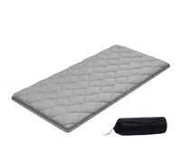 VEVOR Japanese Tatami Twin Size Futon Mattress Folding Futon Mattress with Storage Bag and Fixing, 9-Layer Floor Mat for Sleeping, Dorm, Meditation, Yoga, 80"x39"x2.5", Grey
