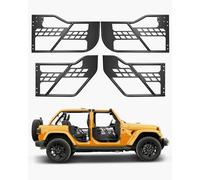 VEVOR Jeep Tube Doors, 4-Door, Hunting Style Jeep Tubular Door with Heavy-Duty Hinges & OE Latch, Jeep Doors with Rubber Pads, Fit for 2018-2024 Jeep Wrangler JL & 2020-2024 Jeep Gladiator JT