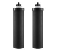 VEVOR k8005, Purification Elements, Activated Carbon, Easy to Replace, Gravity Water Filter System, Compatible with Most Brands, Pack of 2, Black