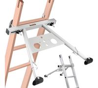VEVOR Ladder Stabilizer, Adjustable Feet Extension Ladder Standoff, Heavy Duty Accessories for Roof Gutter, Easy to Use & Wide Adaptability & Anti-Slip Rubber Feet, 330 lbs Weight Rating