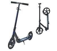 VEVOR Kick Scooter for Kids Ages 8+, Teens & Adults, 2-Wheel Toddler Scooter with Adjustable Height Handlebar, Wide Anti-Slip Deck, Foldable Lightweight for Boys & Girls up to 220 lbs, Black + Purple