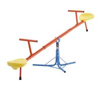 VEVOR Kids Seesaw, 100 lbs Load Capacity per Seat, Sit and Spin Teeter Totter with 3-prong Support Legs, Kids Outdoor Playground Equipment, Swiveling 360 Degrees Rotating for Children Aged 3+