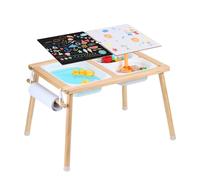 VEVOR Kids Sensory Table Sand Water Play Table with 1 Paper Roll 3 Storage Bins