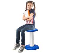 VEVOR Kids Wobble Chair, Active Chair with Sponge Cushion, Wobble Stool Improves Focus, Posture and Calm Children, Ideal for Schools and Home, Age 7-14, Blue