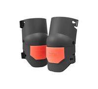 VEVOR Knee Pads for Work, Extra Thick Construction Knee Pads with Foam Cushion - Pro Comfort, Ideal for Work Gardening Flooring, Men & Women, Black and Orange