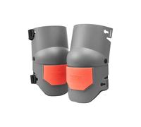 VEVOR Knee Pads for Work, Extra Thick Construction Knee Pads with Foam Cushion - Pro Protection & Comfort, Ideal Roofing Gardening Flooring,Men & Women, Gray and Orange