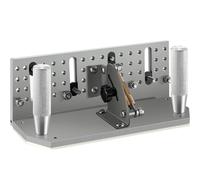 VEVOR Knife Jig for Belt Grinder, 250mm, Adjustable Angle Sharpening Locator 85°-115°, Two Handle Belt Knife Sharpening Jig Angle Grinding Guide for Knives