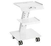 Vevor SYSSTCB4Q2353S6MWV0 3-Layer Rolling Lab Cart