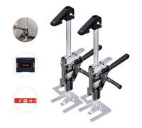 VEVOR Labor Saving Arm Jack, 2 PCS 200 kg Bearing Capacity, Lifting up to 235 mm, Metal Hand Lifting Jack Tool with Magnetic Level, 2 Adjustment Modes