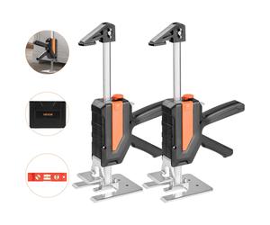 VEVOR Labor Saving Arm Jack 2 PCS 200kg Capacity 2 Modes Lifting to 195mm Black