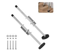 VEVOR Ladder Levler, 23.4 inch Steel 550lbs Load Ladder Leveling Tool, Pitch Hopper, Stair Ladder Stabilizer with Storage, Easy to Use for All Surfaces,Extension Ladder Accessories for Uneven Ground