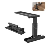 VEVOR Ladder Levler, 23.4 L x 11.4-18 in H Support Surface, Steel Ladder Leveling Tool, Folding Pitch Hopper, Stair Ladder Stabilizer Easy to Use,Extension Ladder Accessories for Uneven Ground