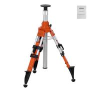 VEVOR Laser Level Tripod Stand, 5/8"-11 Thread Mount, 27.16-67.71 inch Height Adjustment Heavy Duty Survey Tripod, with Level Bubble & Diffusion Limiter, Liftable Non-Skid Feet for Construction