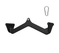 VEVOR LAT Pulldown Attachment, Cable Machine Rowing V-bar Attachment, Tricep Pull Down Bar, Back Strength Training Rubber Coated Handle Grip, Bicep Curl Tricep Lat Pulldown Bar for Home Gym Fitness