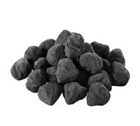 VEVOR Lava Rocks, 30.48-50.8 mm 25 Pcs Fire Stones Lava Rocks for Fire Pit, Reusable Fire Pit Stones Indoor & Outdoor Use,Decorative Firepit Stone for Propane/Gas Fireplace,Stove, Courtyard,Camping