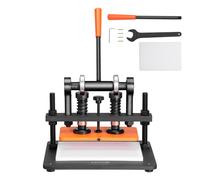 VEVOR Leather Cutting Machine 11 x 5.5 in Embossing Plate Manual Die Cutter