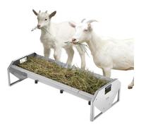 VEVOR Livestock Feeding Trough 22 Gallon Capacity 114cm Goat Feeder for 10 Sheep