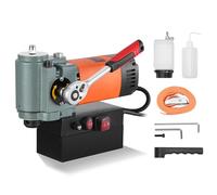 VEVOR - Low profile magnetic press, 1300W mag drill, lightweight portable drilling machine with cooling device and overload protection, mag press for installation of