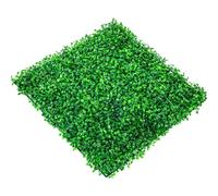 VEVOR Lush Artificial Boxwood Panel 10"x10" Green Grass Wall VEVOR Green