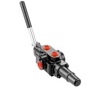 VEVOR LVA1-95 1 Spool 25 GPM Directional, 3626PSI, Hydraulic Joystick Control Valve for Small Tractors, Loaders, Log Splitter, Black