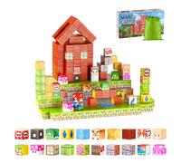 VEVOR Magnetic Blocks 100 PCS Magnet Blocks Set STEM Montessori Sensory Toys