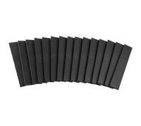 VEVOR Male Garage Floors Transition Edge Kit, 15 PCS Sturdy PP Interlocking Modular Garage Floor Edging Slip-Resistant, Easy Assembly Compatible Only with VEVOR Upgraded 6-Lock Garage Mats, Black