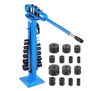 VEVOR Manual Pipe Bender, Pipe Tube Bender with 14 Bending Dies, 200° Heavy-Duty Tube Bending Tool for Copper Aluminum Iron Pipes, Ideal for HVAC Air Conditioning Refrigerator Auto Repair