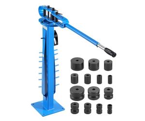VEVOR Manual Bending Machine, Pipe Tube Bender with 14 Bending Dies, 200° Heavy-Duty Tube Bending Tool for Copper Aluminum Iron Pipes, Ideal for HVAC Air Conditioning Refrigerator Auto Repair