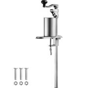 VEVOR Manual Can Opener, Commercial Table Clamp Opener for Large Cans, Heavy Duty Can Opener with Base, Adjustable Height Industrial Jar Opener For Ca